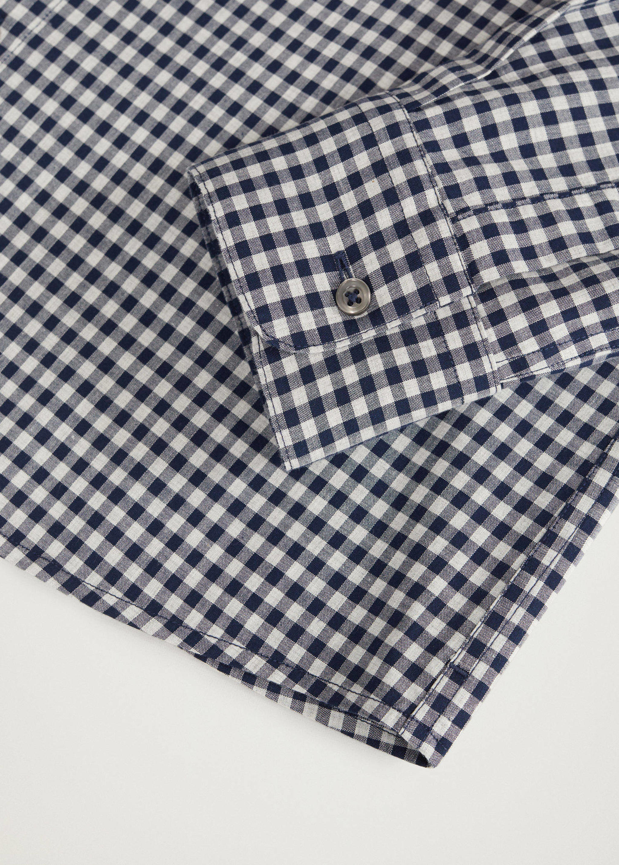 Timberland geruit slim fit overshirt bruin/zwart