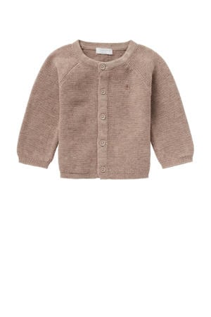 baby vest Naga van katoen taupe