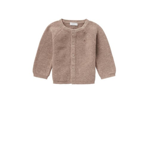 Noppies baby baby vest Naga van katoen taupe afbeelding