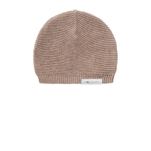 Noppies baby newborn muts Rosita taupe melange afbeelding