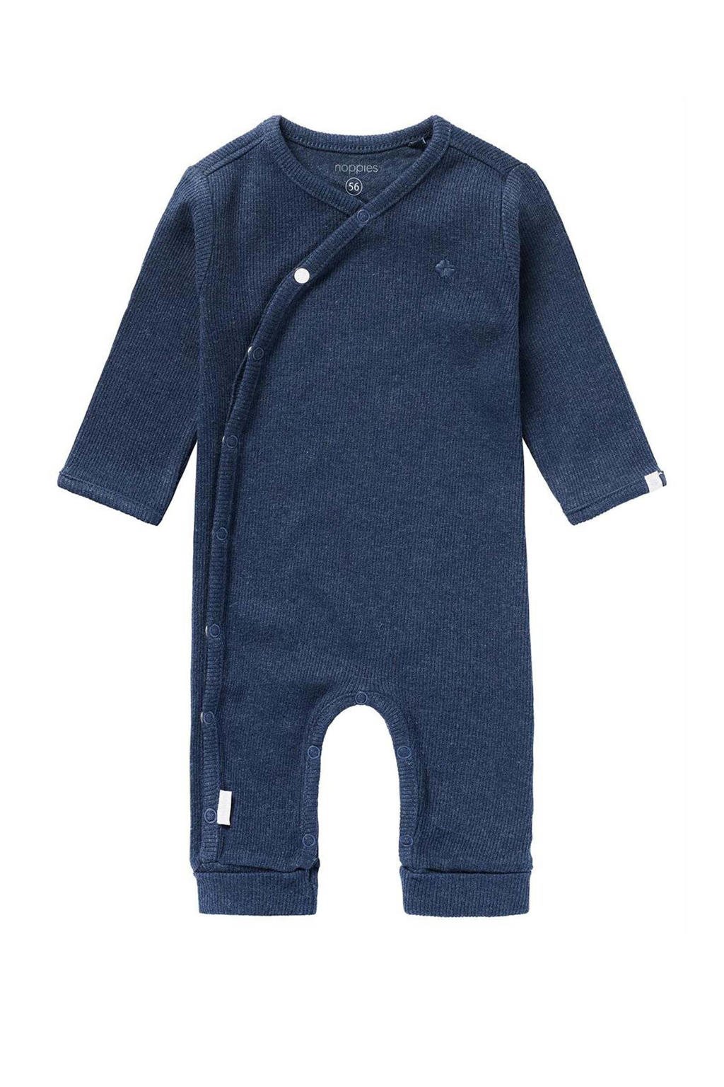 Noppies baby boxpak Nevis met borduursels donkerblauw