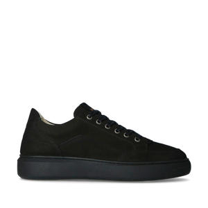 nubuck sneakers zwart