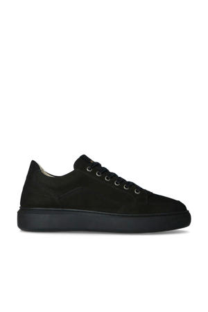 nubuck sneakers zwart