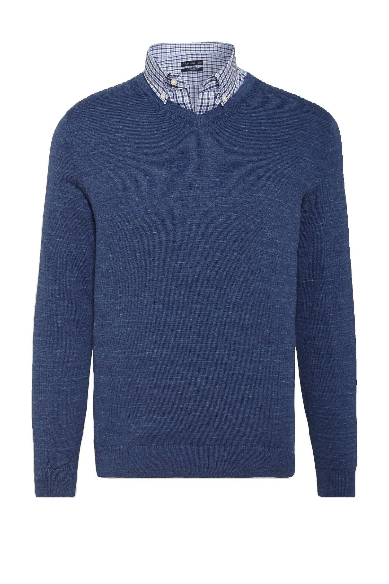 C&A Canda trui met overhemd blauw | wehkamp C&A Canda trui met overhemd beige | wehkamp