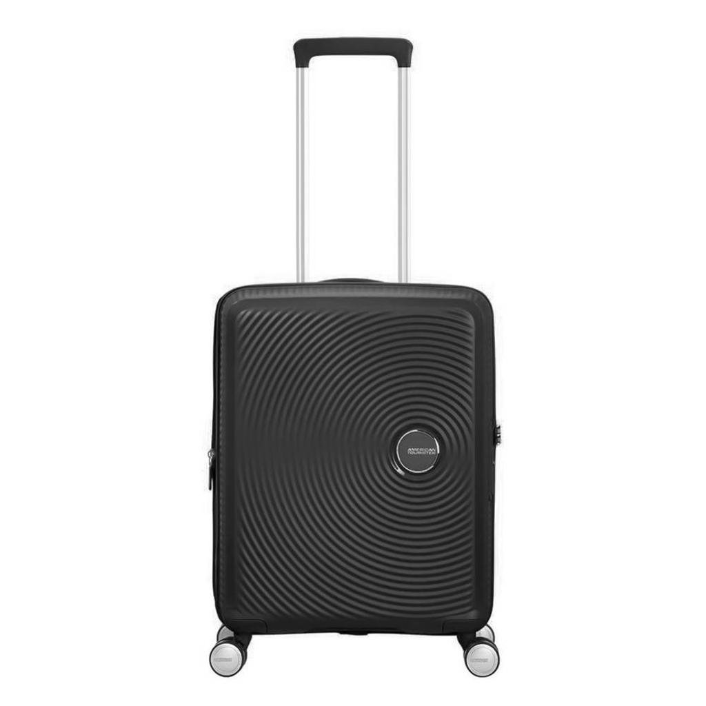 American Tourister trolley Soundbox Spinner 55 cm. Expandable zwart