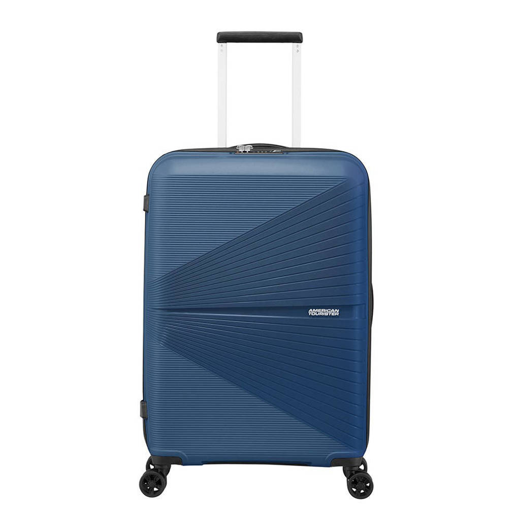 American Tourister  trolley Airconic Spinner 67 cm. donkerblauw, Blauw