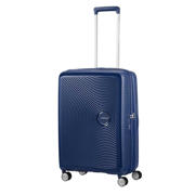 thumbnail: American Tourister  trolley Soundbox 67 cm. Expandable donkerblauw