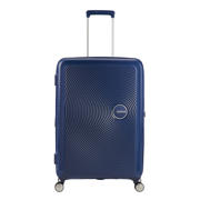 thumbnail: American Tourister  trolley Soundbox 67 cm. Expandable donkerblauw