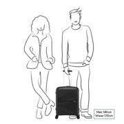 thumbnail: American Tourister  trolley Airconic 55 cm. donkerblauw