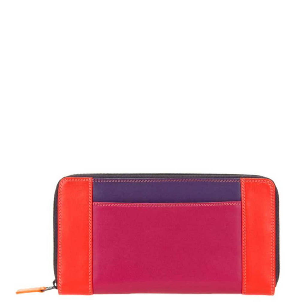 Mywalit leren portemonnee Large fuchsia/paars, Fuchsia/paars