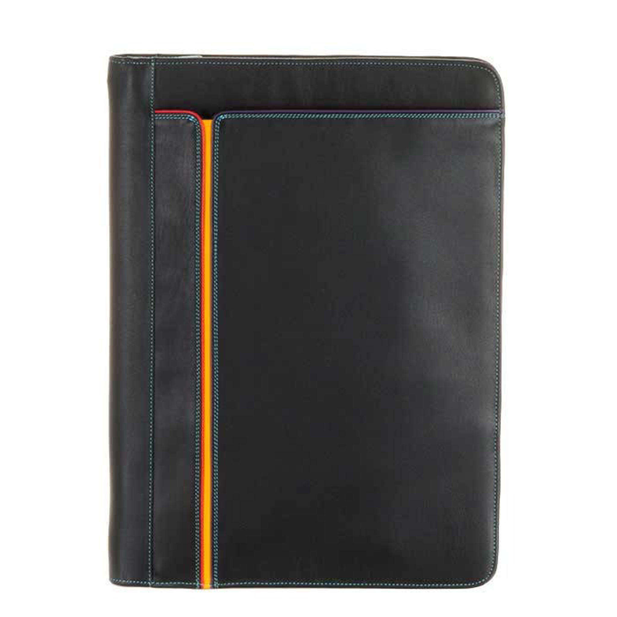 Mywalit leren schrijfmap/documentmap Office Collection A4 zwart | wehkamp