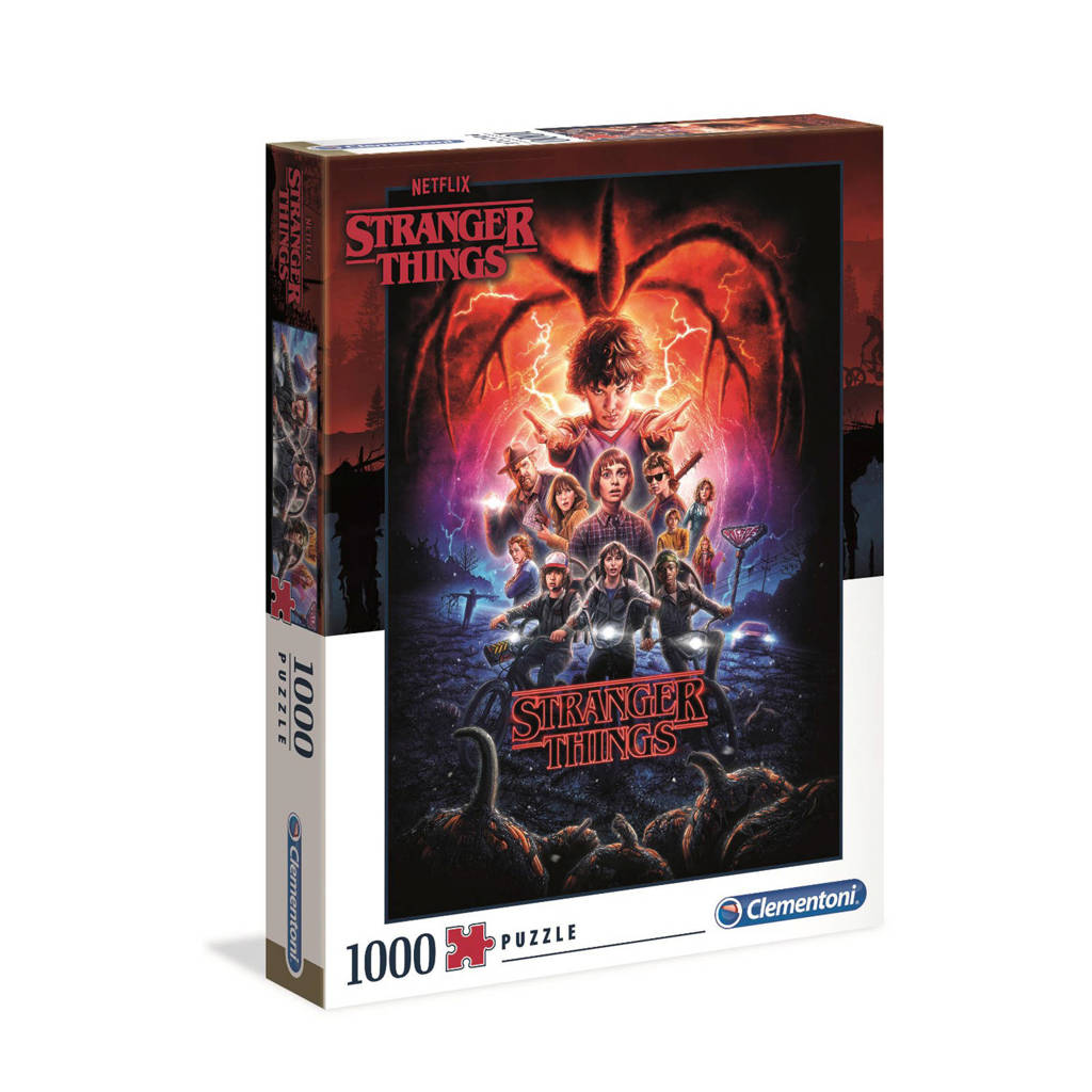 Clementoni Stranger things legpuzzel 1000 stukjes