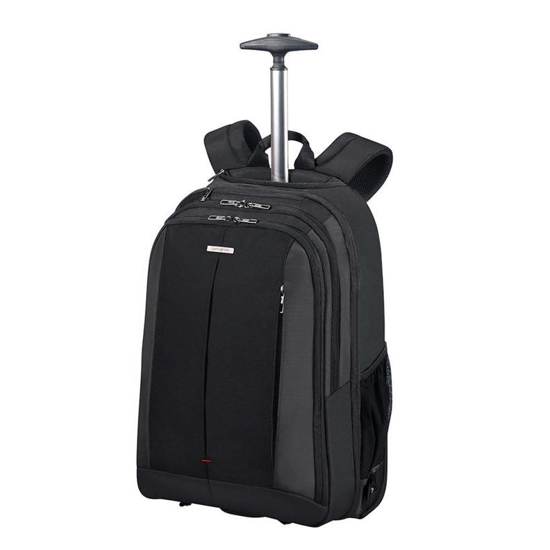 Samsonite 17.3 inch laptop rugzak met wieltjes GuardIT 2.0 zwart wehkamp