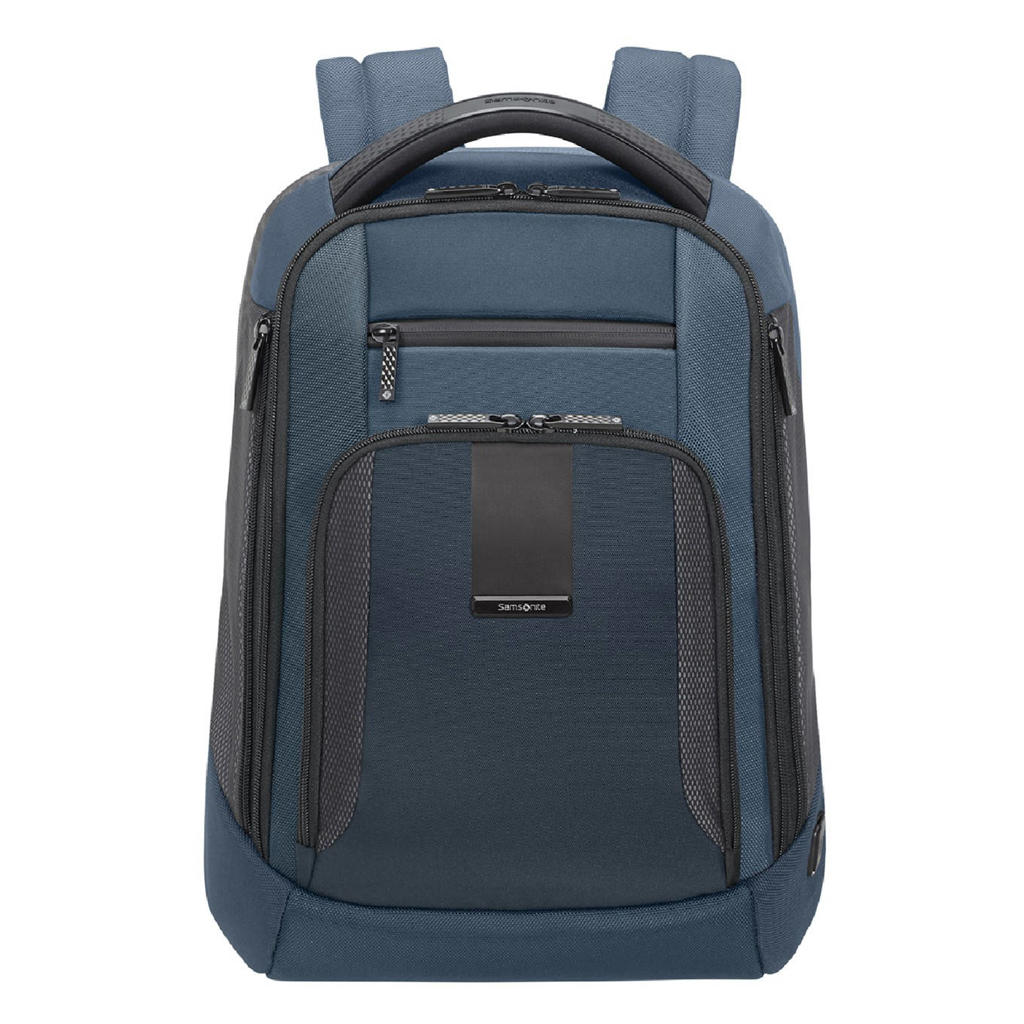 Samsonite 14.1 inch laptop rugzak Cityscape Evo blauw wehkamp