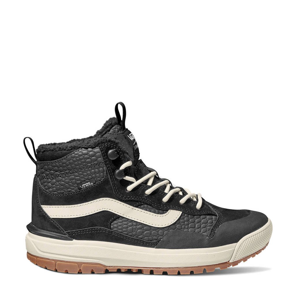 VANS UltraRange EXO Hi leren sneakers zwart, Zwart