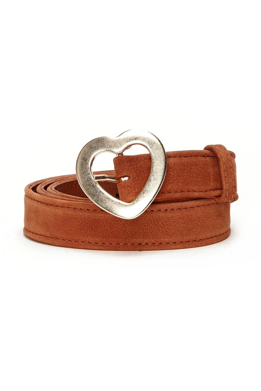Fabienne Chapot leren riem Michelle cognac, Cognac