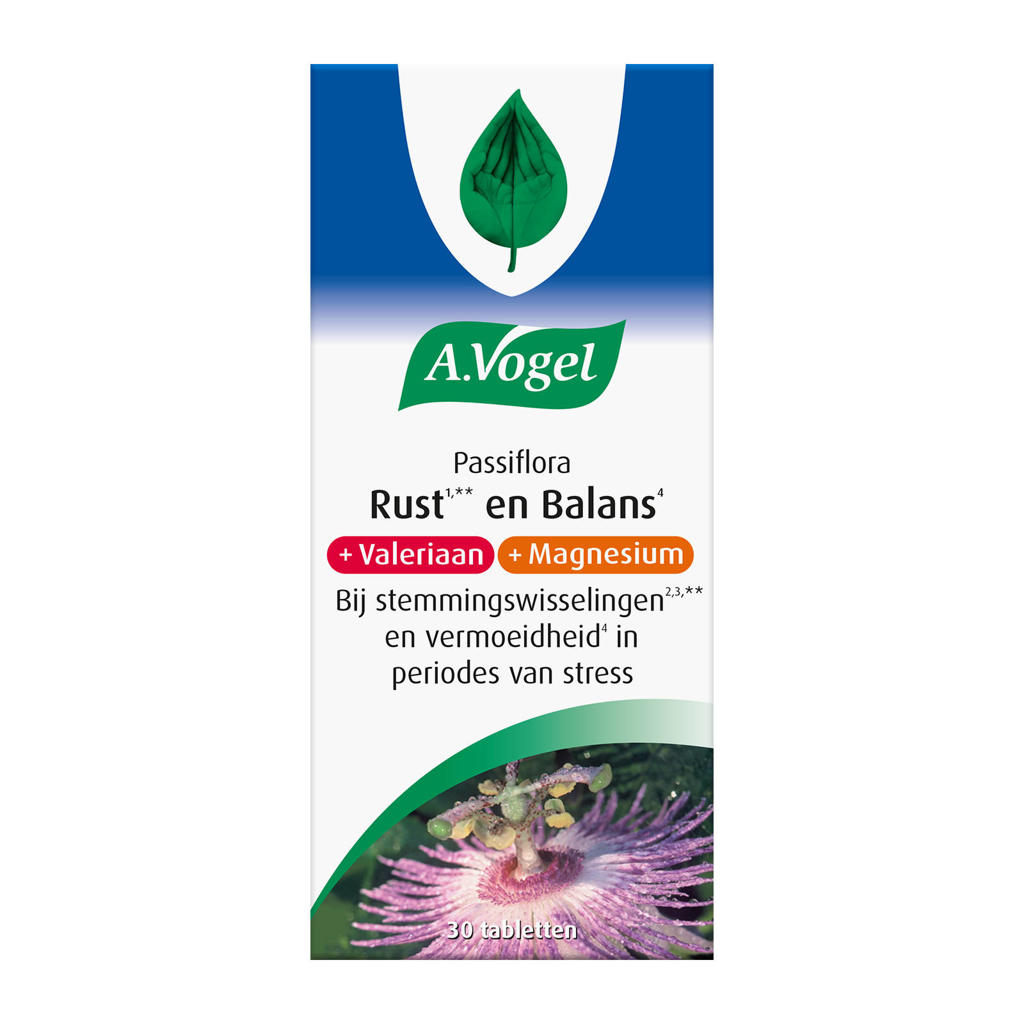 A.Vogel Passiflora Rust en Balans - 30 stuks
