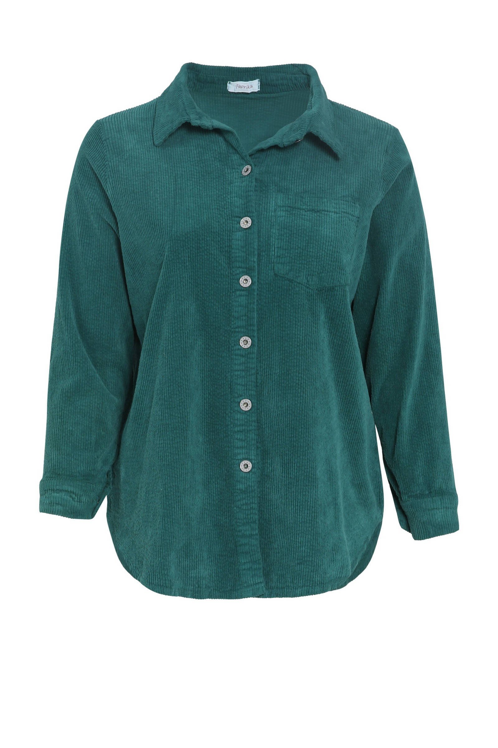 Paprika Klassieke blouse Omgeslagen mouwen gedessineerd online kopen