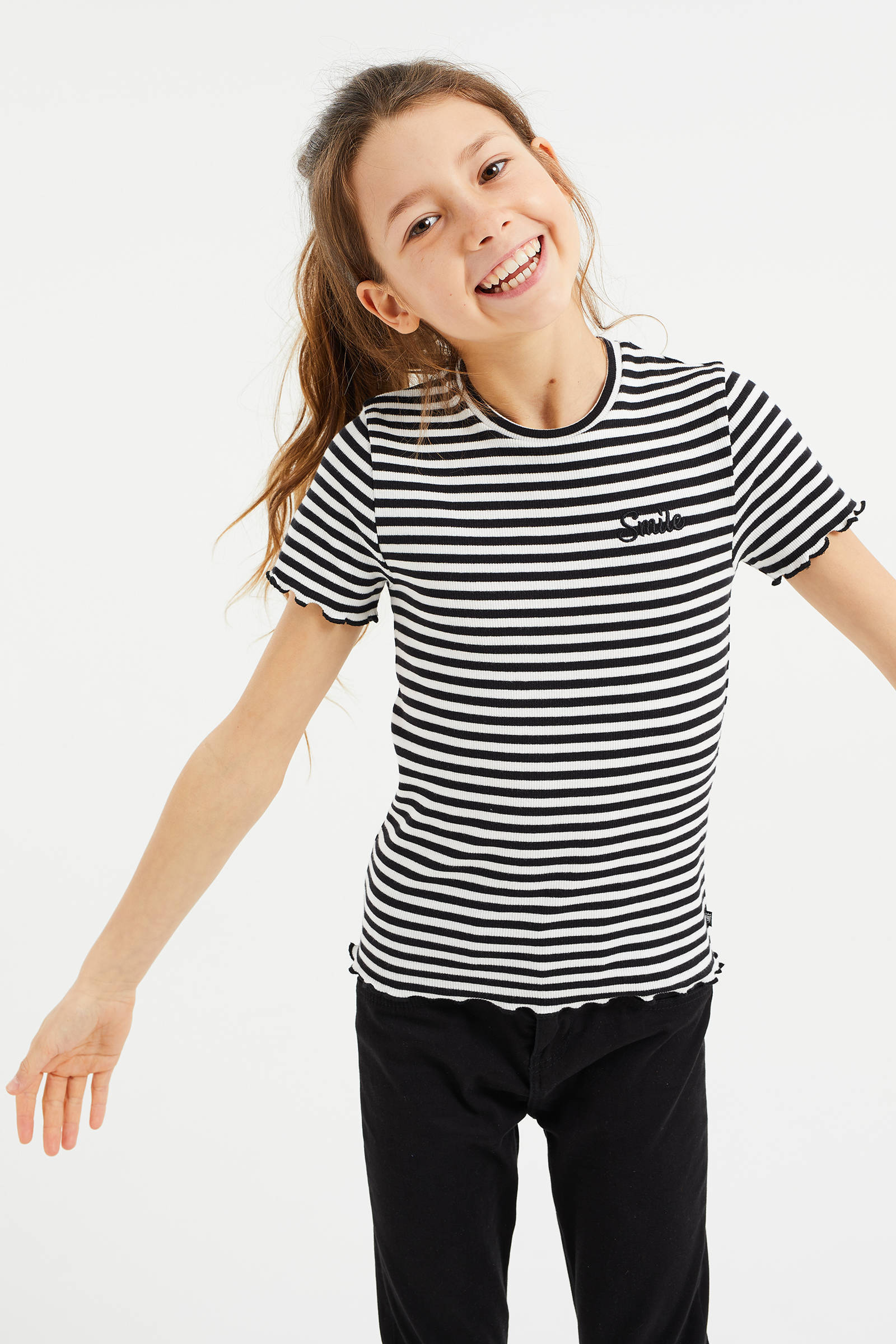 wit shirt meisjes