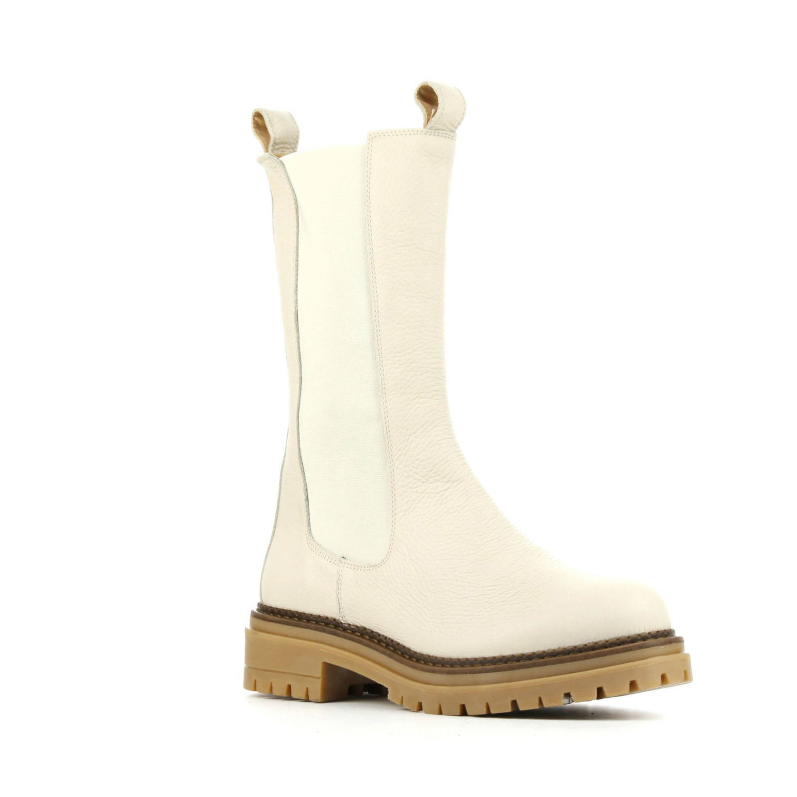 Off white leren chelsea boots - Damesschoenen – SACHA