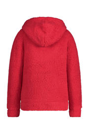 thumbnail: Hunkemöller teddy loungevest met capuchon rood