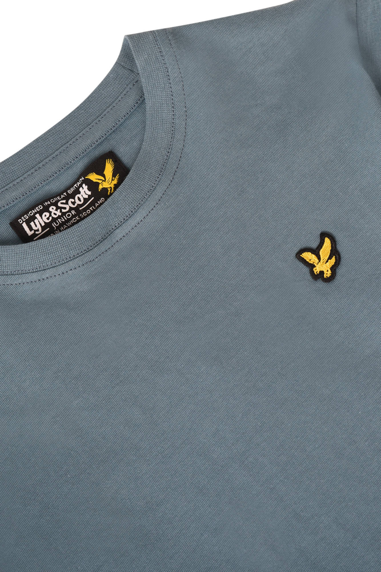 Lyle \u0026 Scott T-shirt grijsblauw | wehkamp