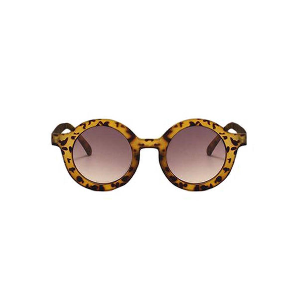 Little Indians zonnebril dierenprint beige/bruin