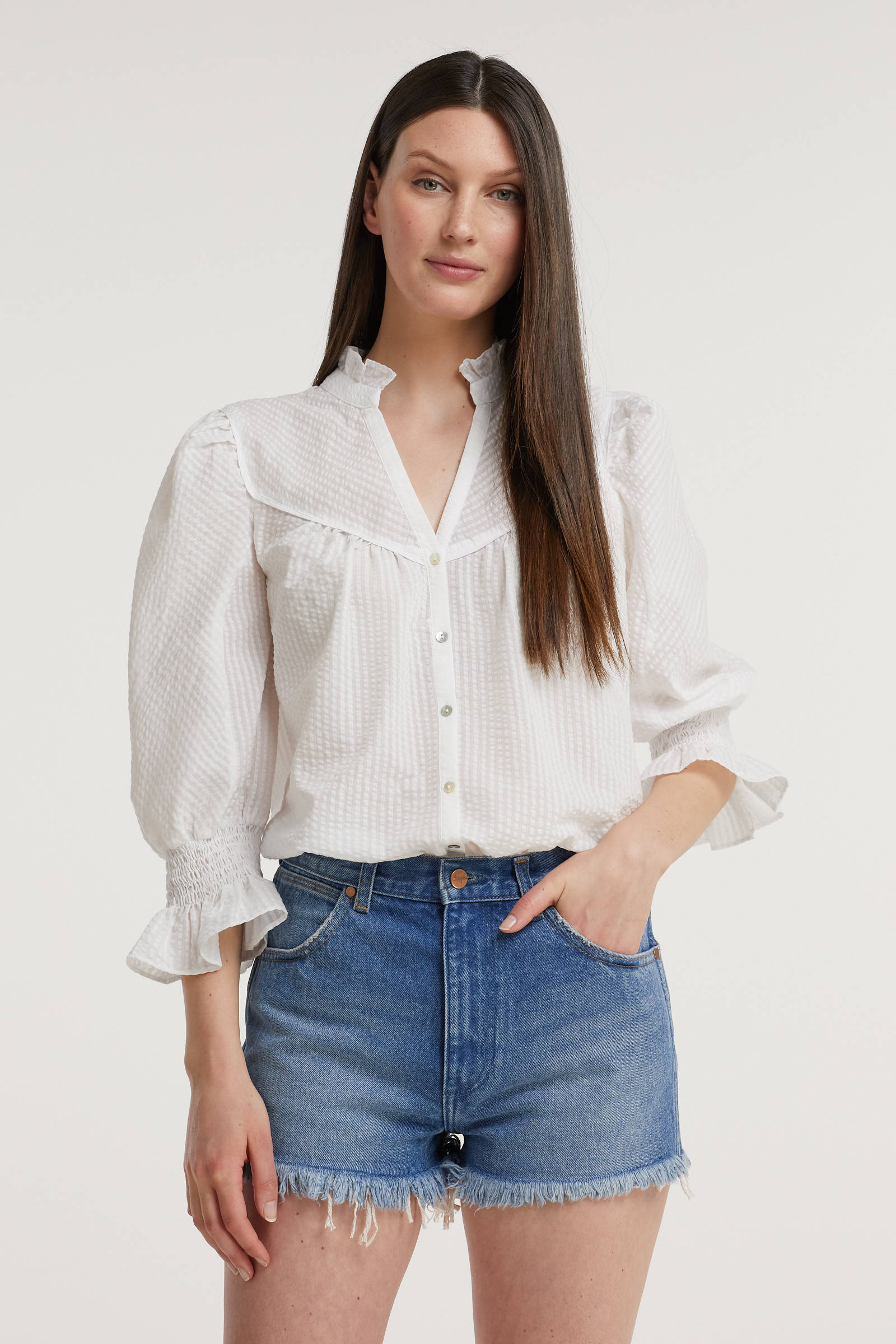 conjunto shorts e camisa