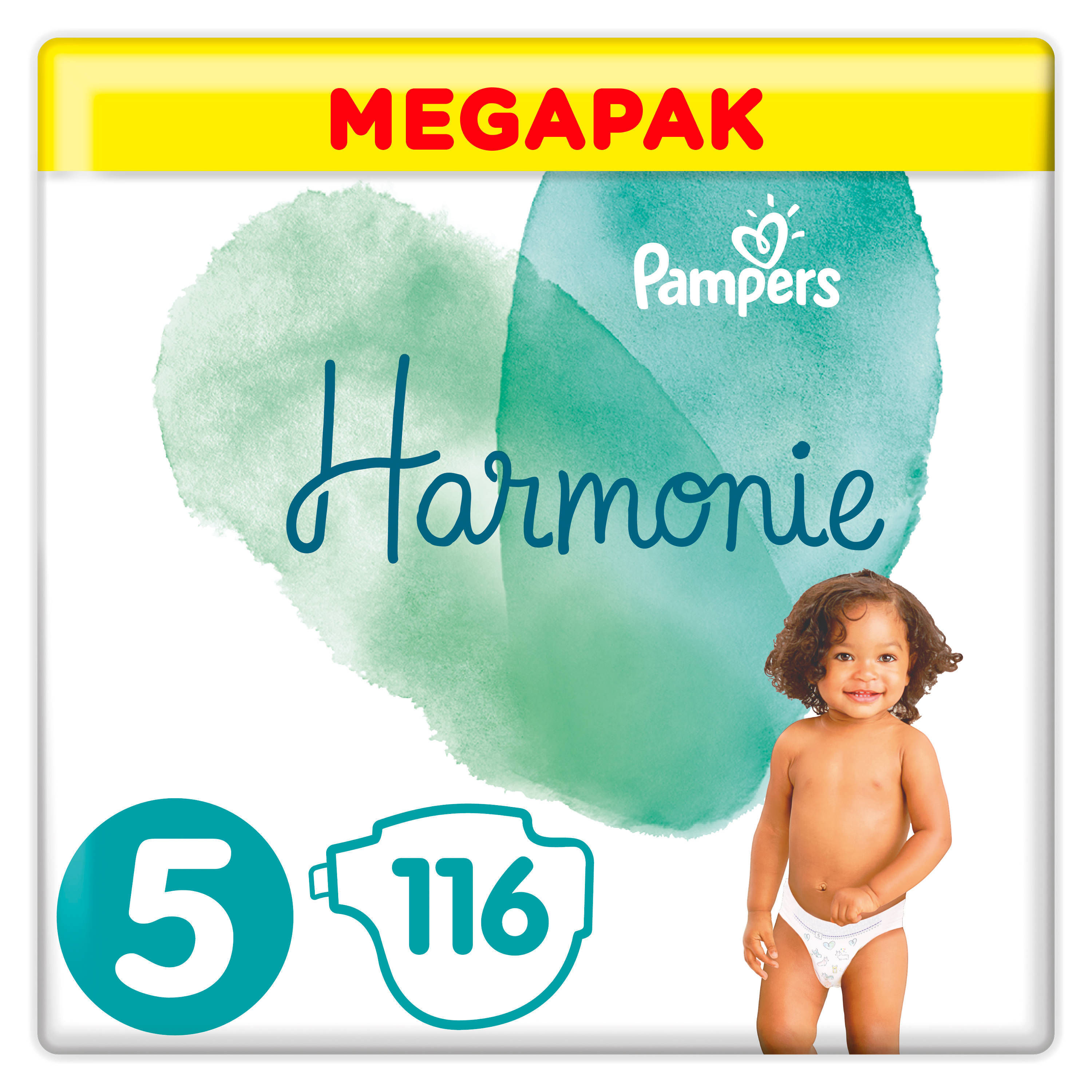 Pampers Harmonie Megapack Maat 5 (11kg+) 116 luiers online kopen