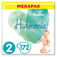 Pampers Harmonie Harmonie Megapack Maat 2 (4-8kg) 172 luiers, 2 (4-8 kg)