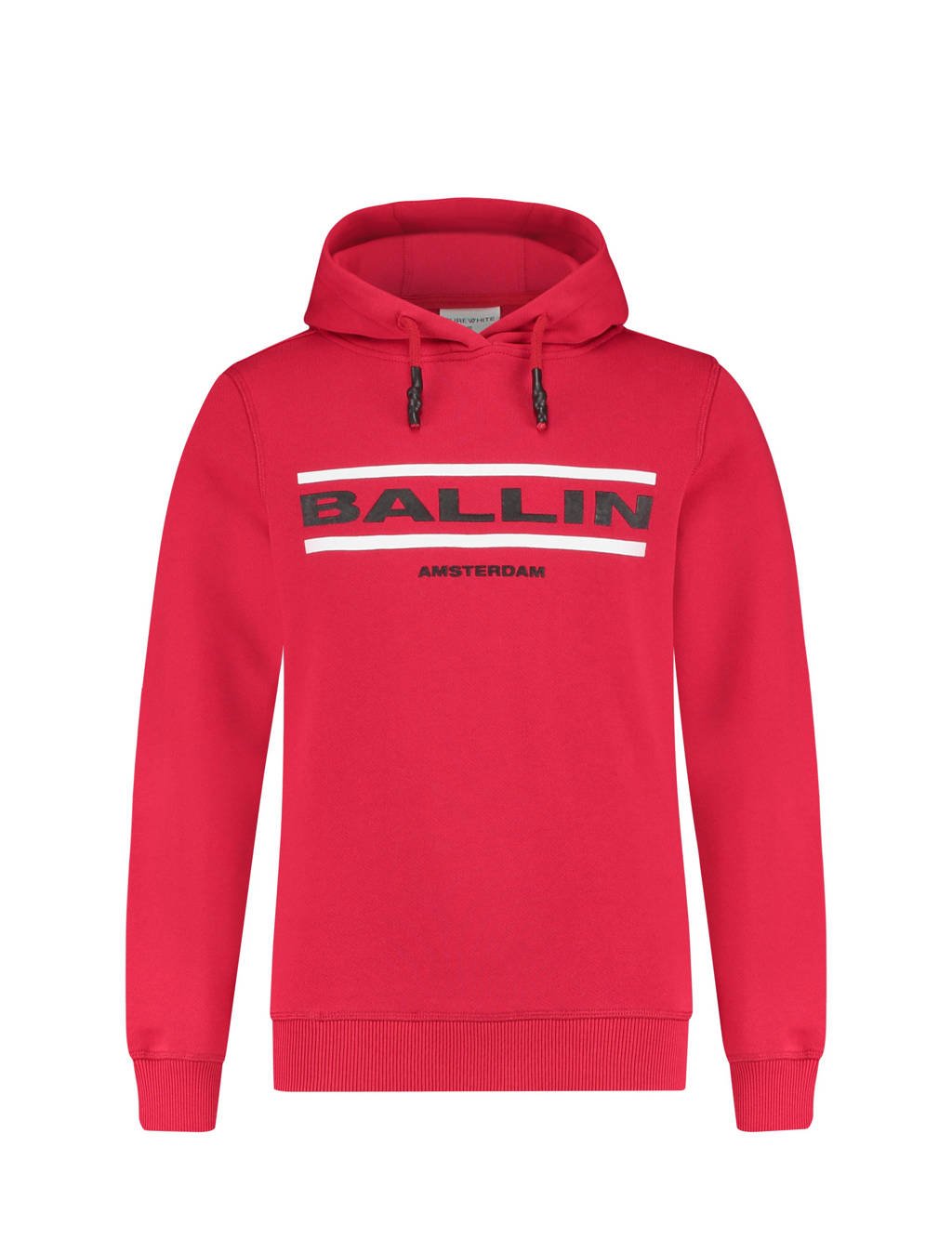 mezelf Betreffende praktijk Ballin unisex hoodie met logo rood | wehkamp
