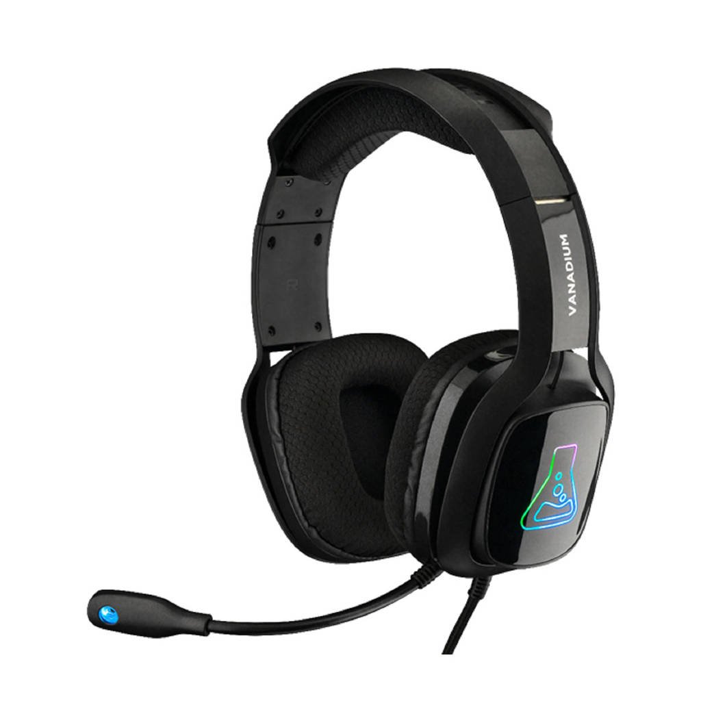 The G-Lab Korp Vanadium gaming headset, Zwart