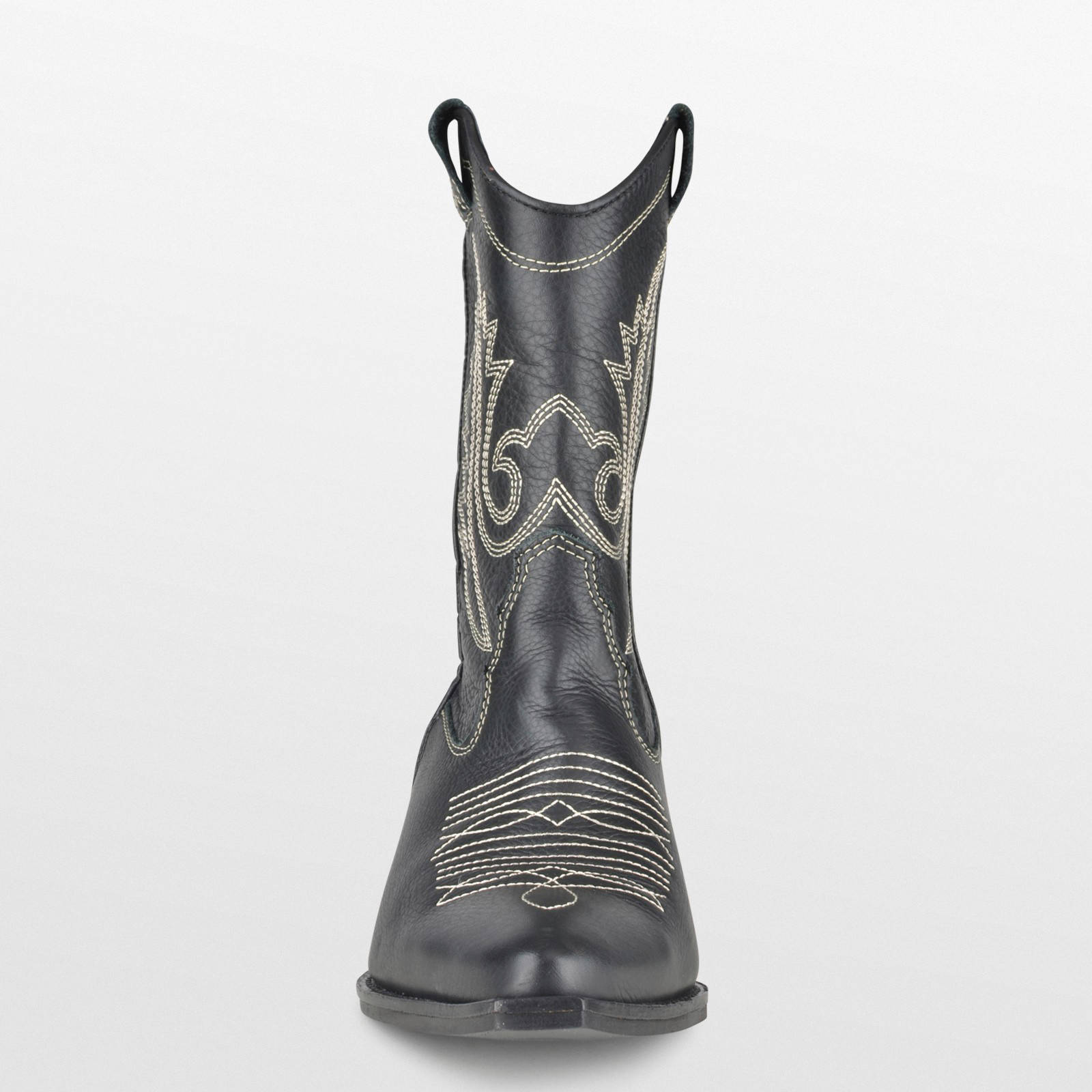 PS Poelman Moco leren cowboylaarzen zwart | wehkamp