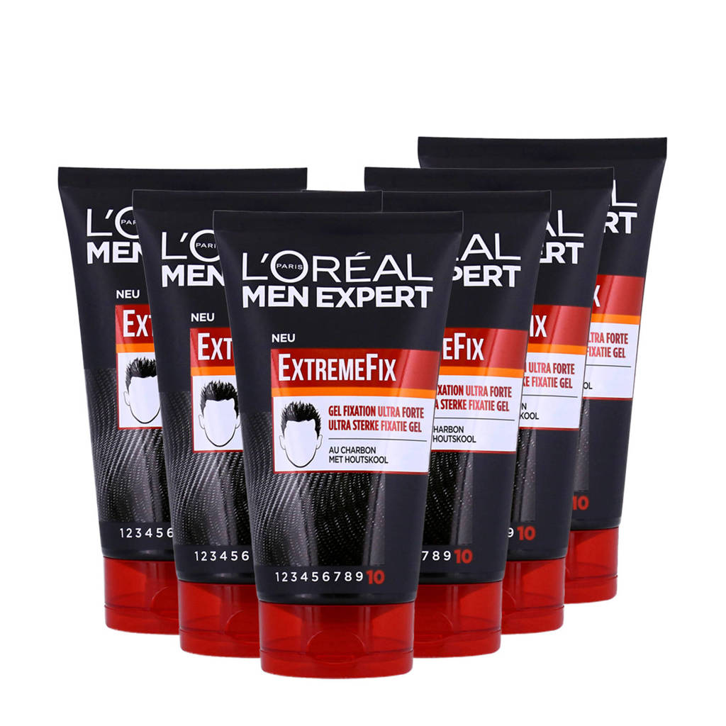 L'Oréal Paris Men Expert Invisible Extreme Fix gel - 6x 150 ml