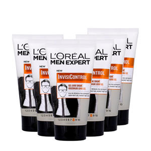 Wehkamp L'Oréal Paris Men Expert Invisible Control gel - 6x 150 ml aanbieding