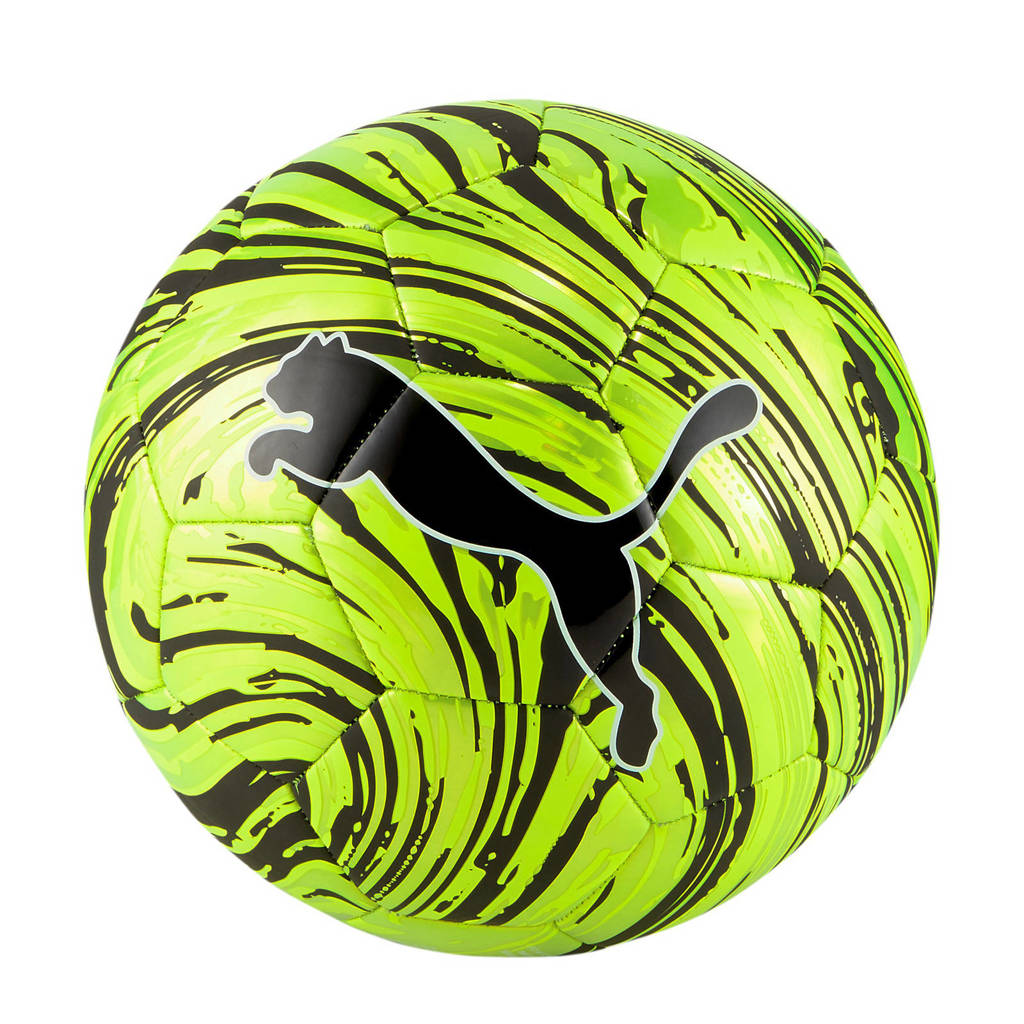 Puma Shock voetbal geel/zwart maat 5, Geel/zwart