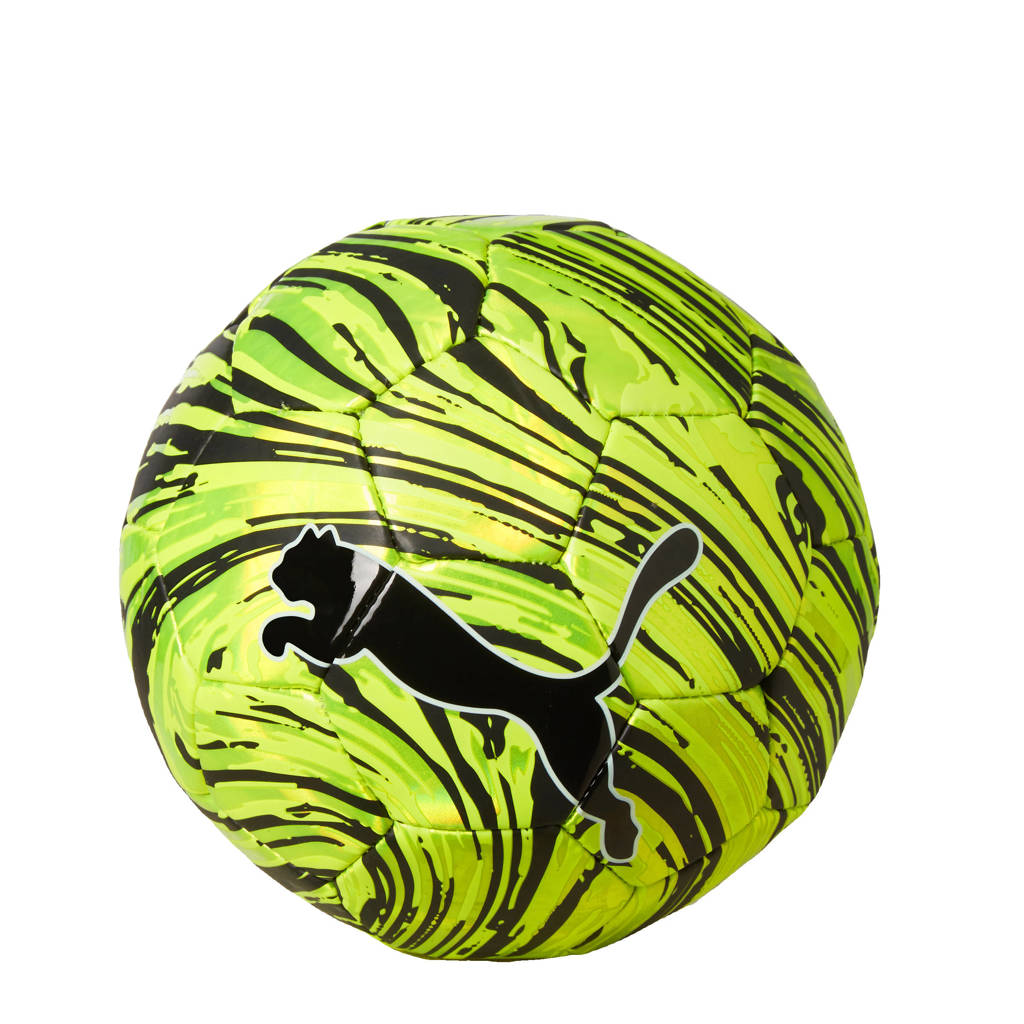 Puma Shock Mini voetbal geel/zwart maat 3, Geel/zwart