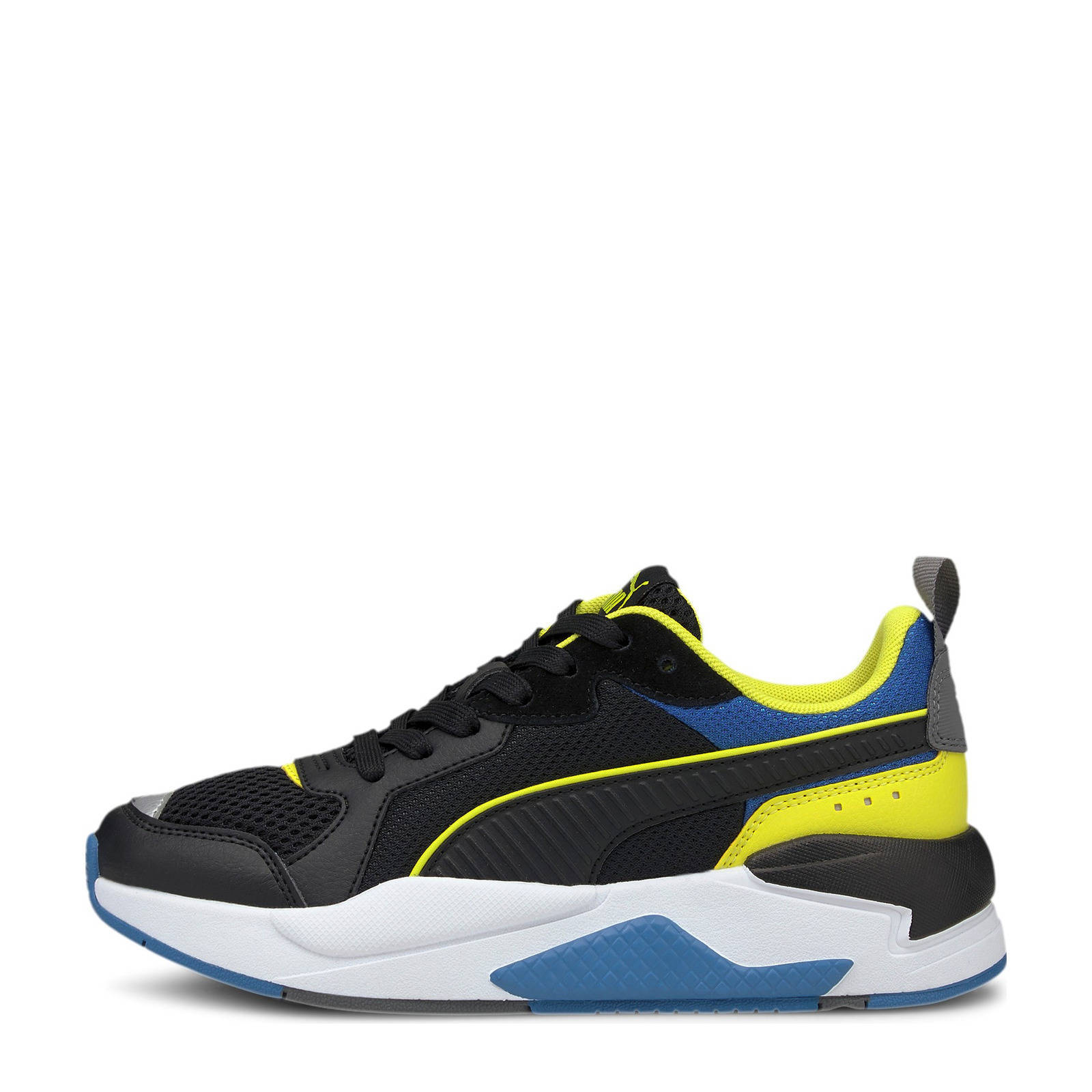 Puma X-Ray Jr sneakers zwart/geel/blauw | wehkamp