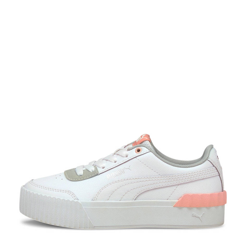 Puma Carina Lift Jr. sneakers wit/roze