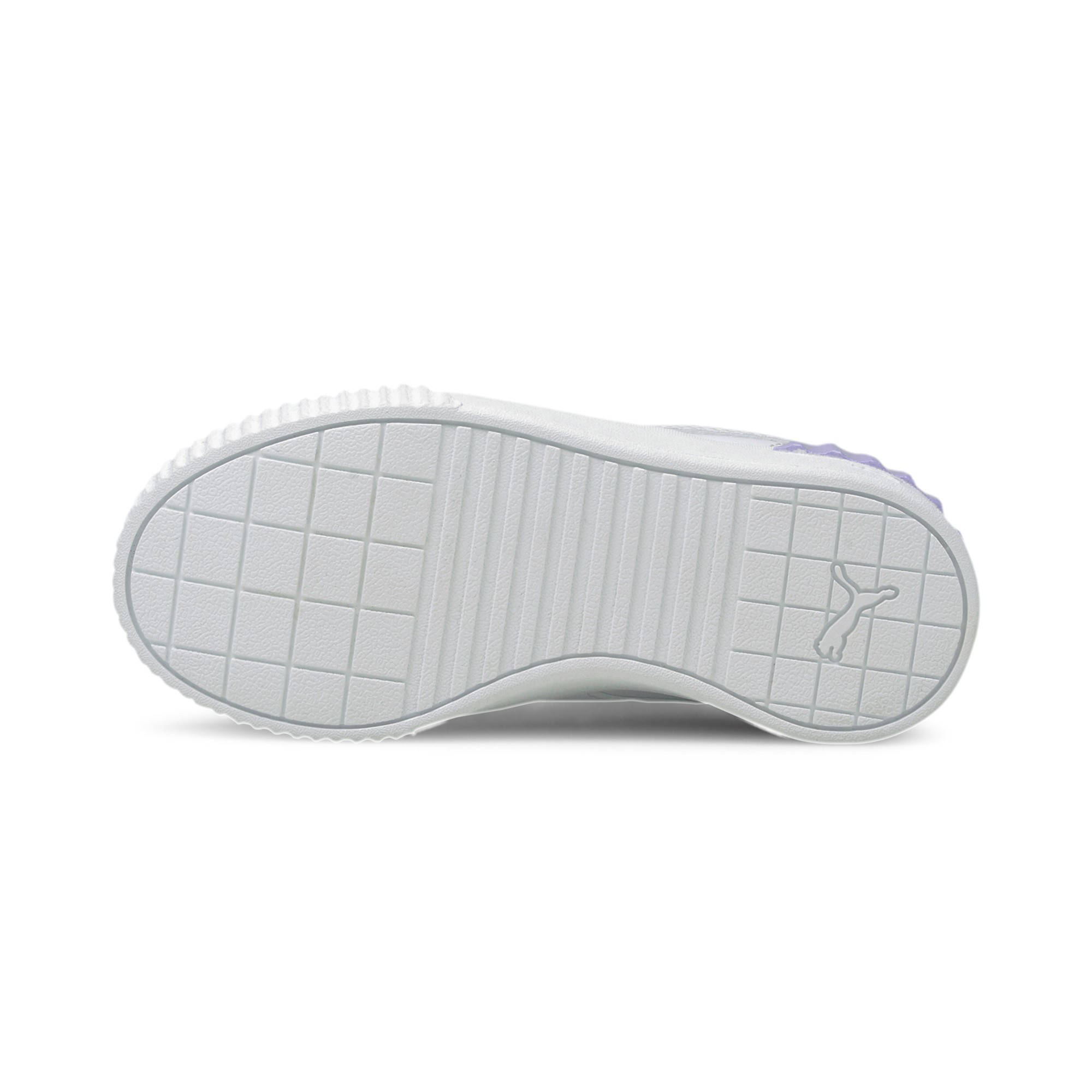Puma Carina Lift Shine sneakers wit/lila | wehkamp