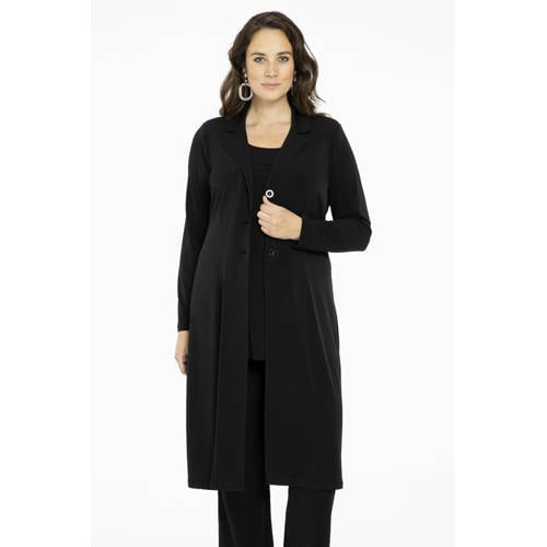 YOEK blazer van travelstof DOLCE zwart afbeelding