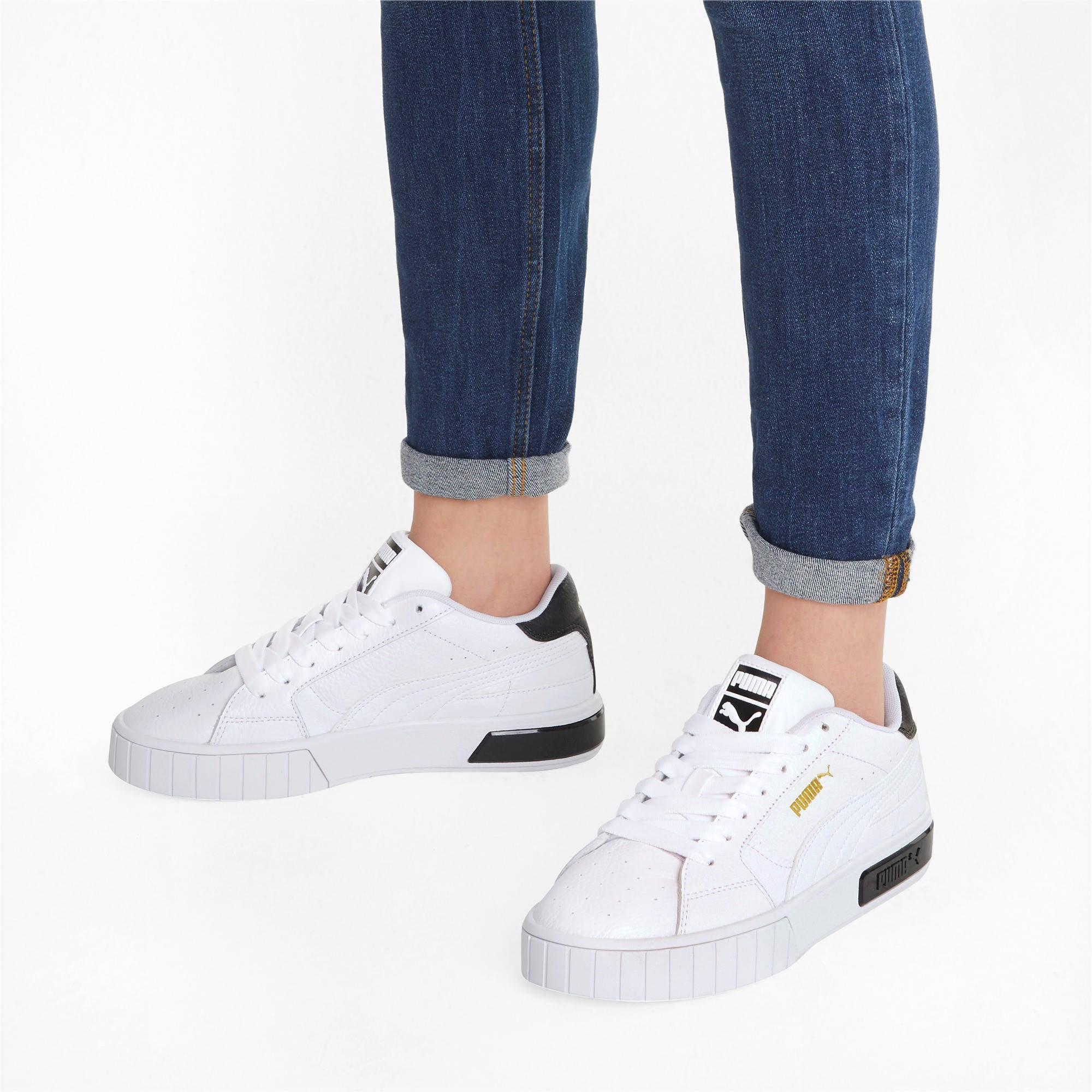 Puma Cali Star sneaker wit/zwart | wehkamp