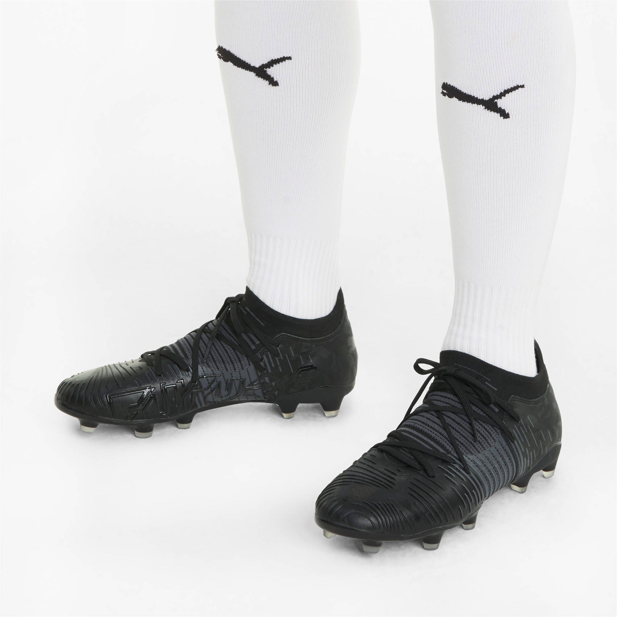 Puma Ultra Z3 .1 FG/AG voetbalschoenen zwart/antraciet | wehkamp