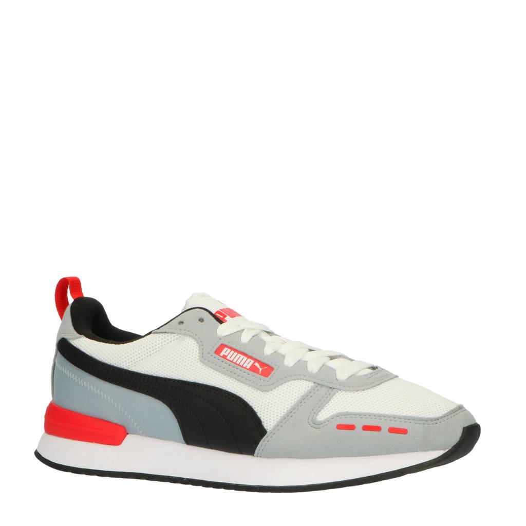 Puma R78 sneakers grijs/wit/rood, Grijs/wit/rood