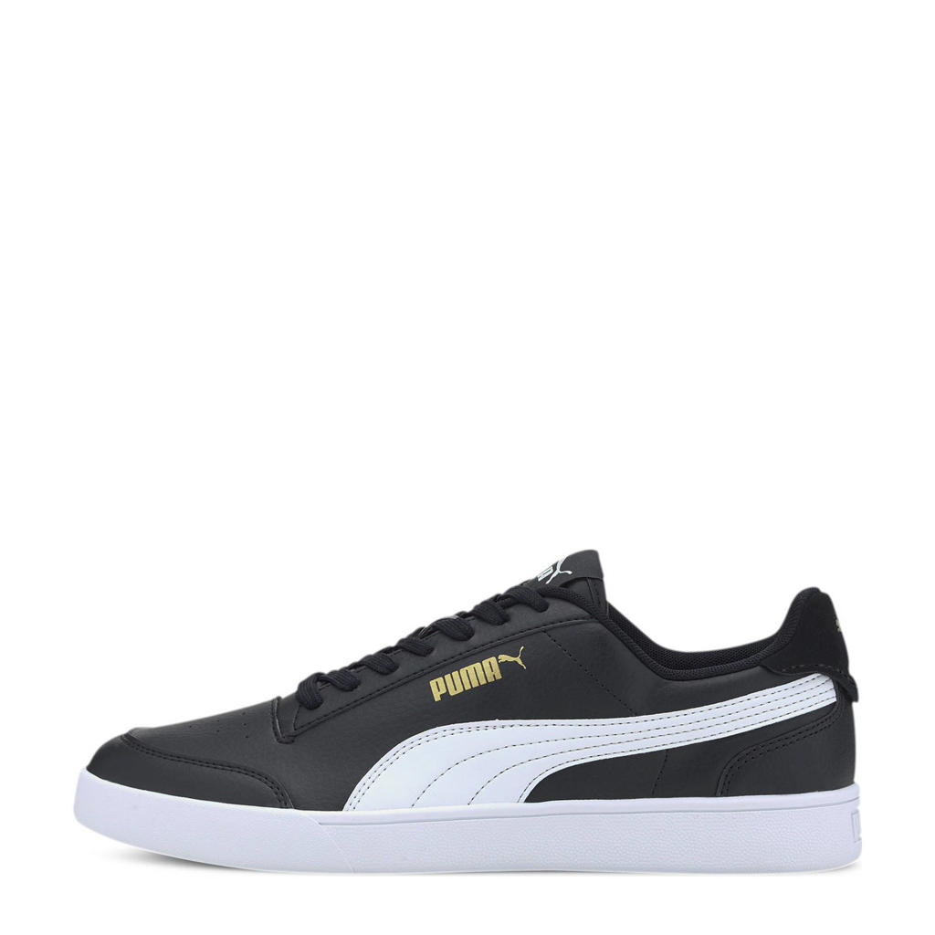 Puma Shuffle  sneakers zwart/wit/goud