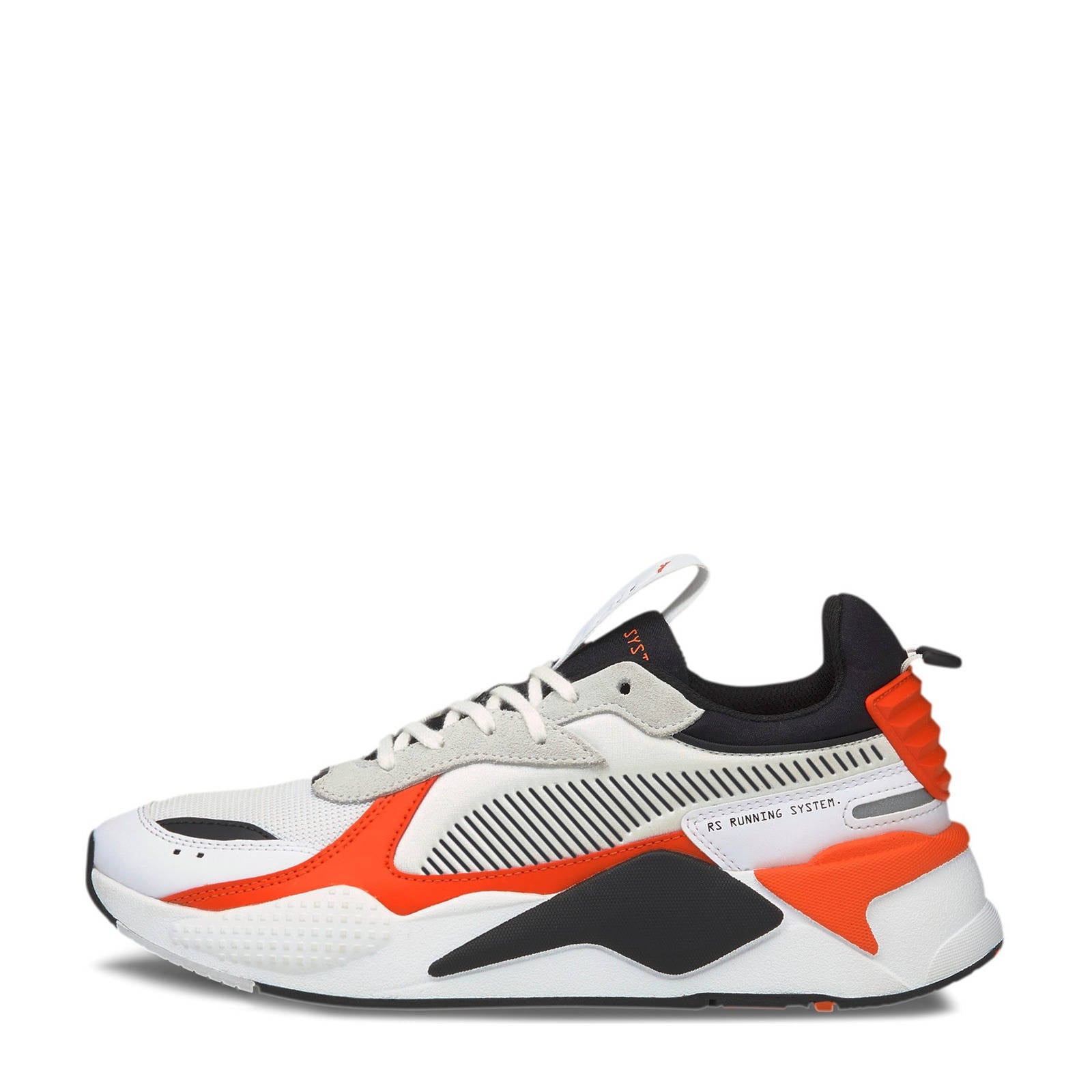 Puma RS-X Mix sneaker wit/grijs/oranje | wehkamp