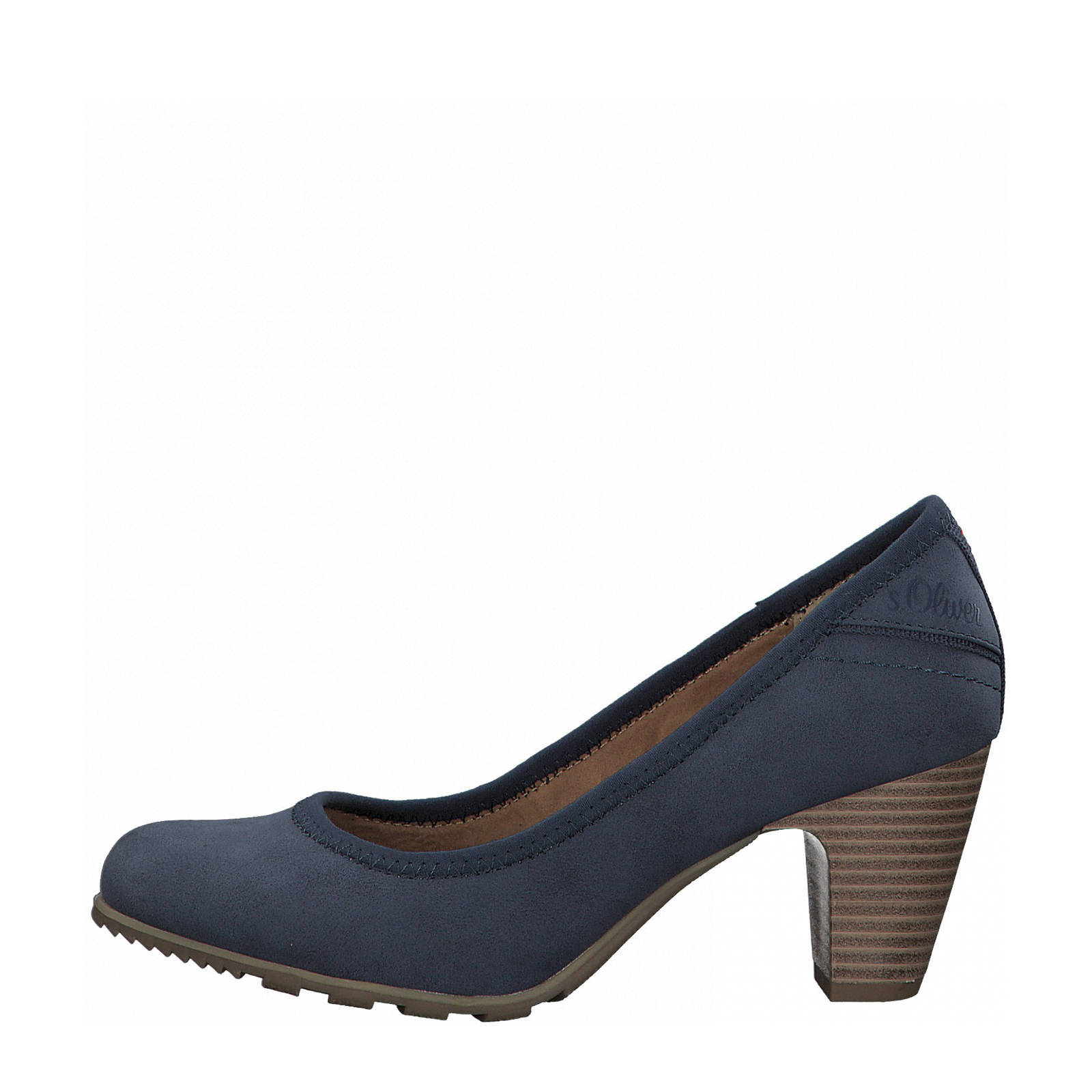 s.Oliver pumps blauw | wehkamp