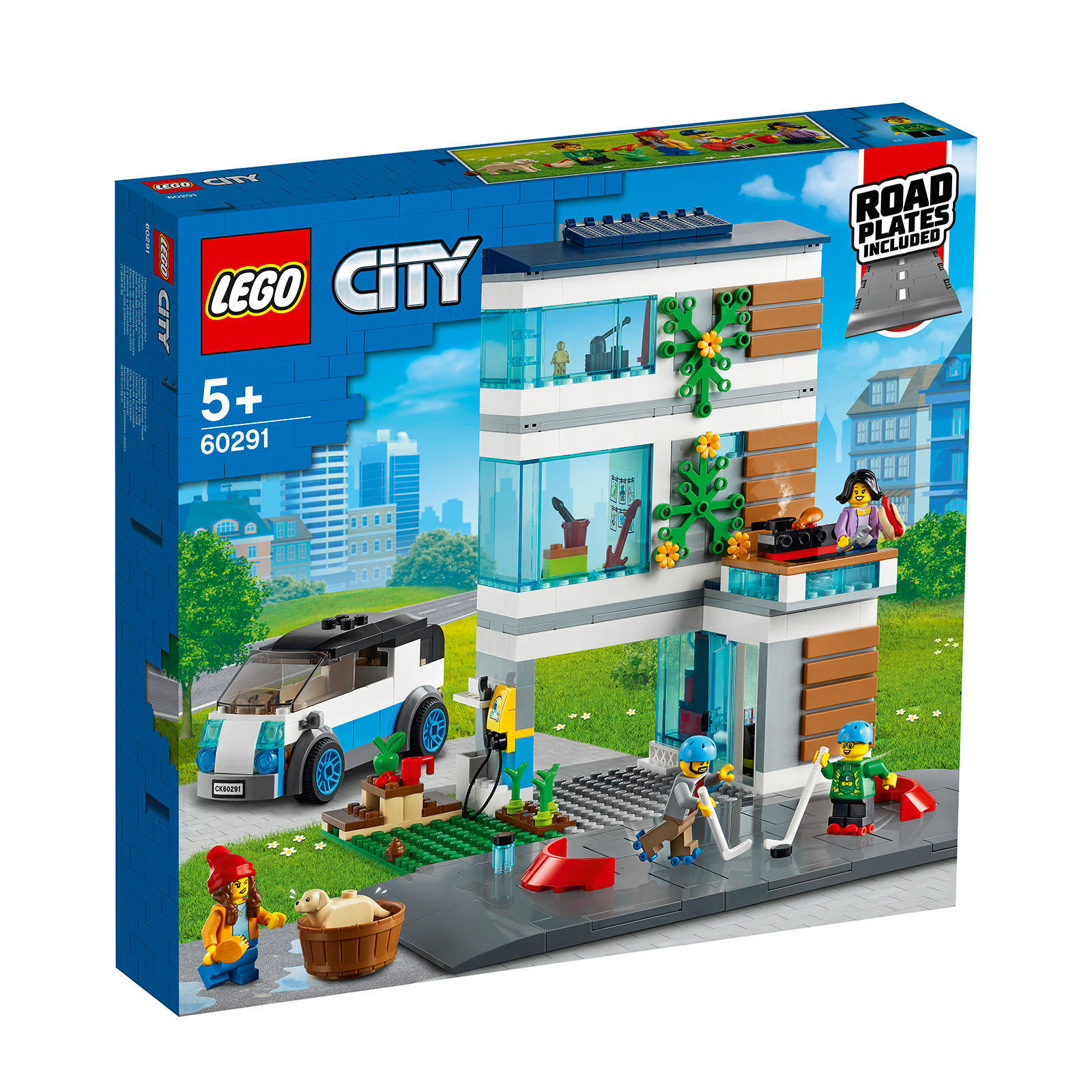 LEGO City Modern familiehuis 60291 | wehkamp