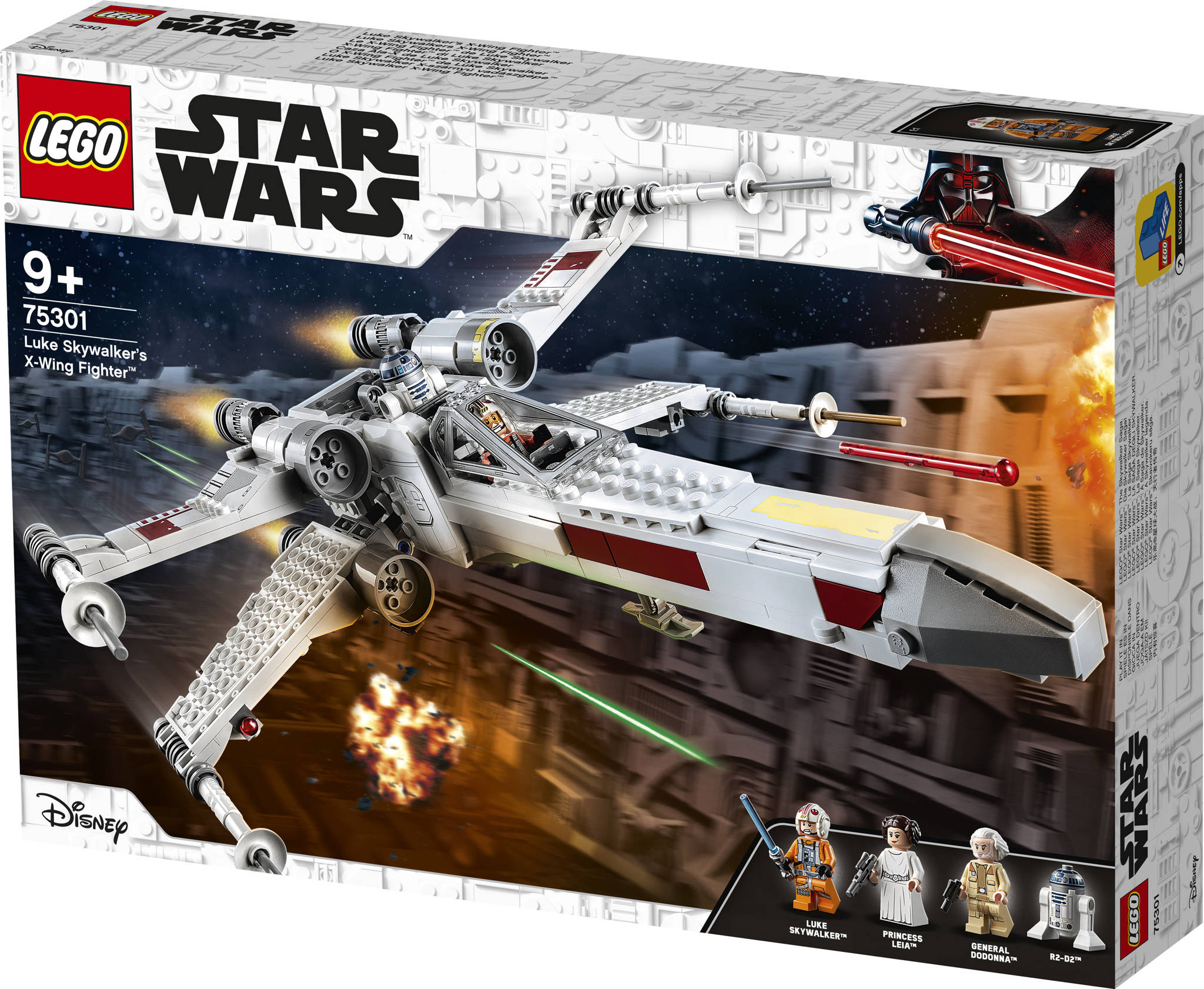 Lego Star Wars Luke Skywalkers X Wing Fighter 75301 Wehkamp