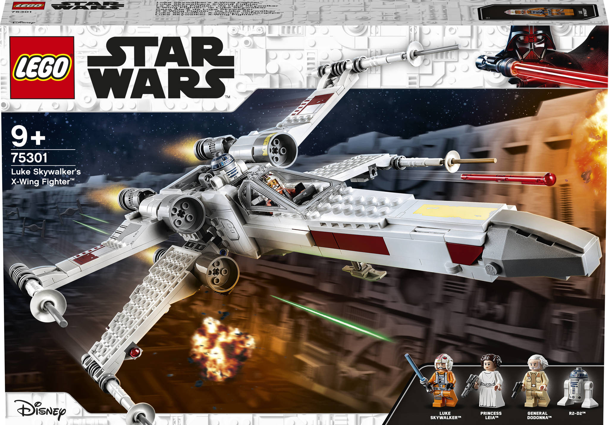 LEGO Star Wars Luke Skywalker's X-Wing Fighter 75301 | wehkamp